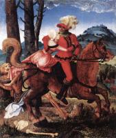 Grien, Hans Baldung - The Knight, the Young Girl, and Death